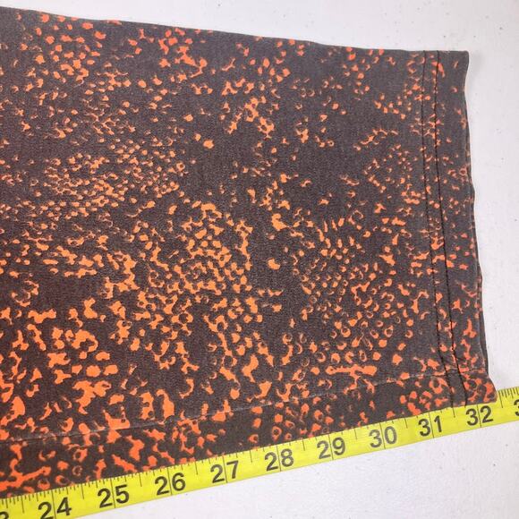 CLEVELAND BROWNS ZUBAZ Snakeskin Print Pants Size L Helmet Logo - Picture 8 of 8